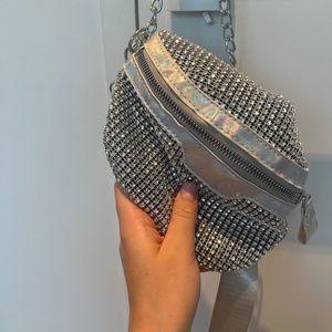 sparkly fanny pack